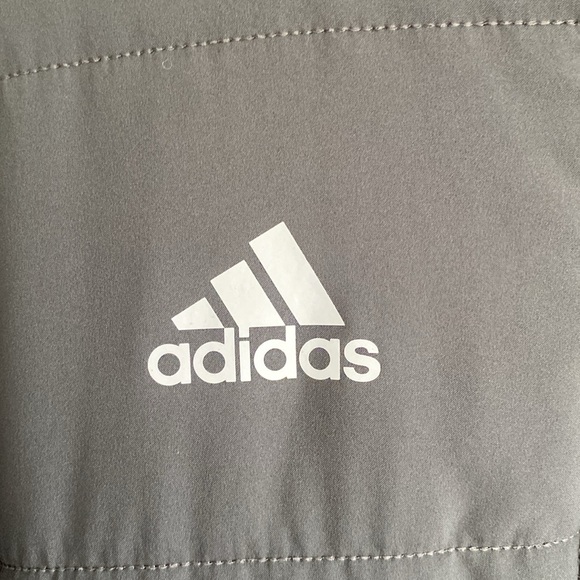 Men's adidas Texas A&M Midweight Full-Zip Gray Jacket-Size S - Picture 3 of 8